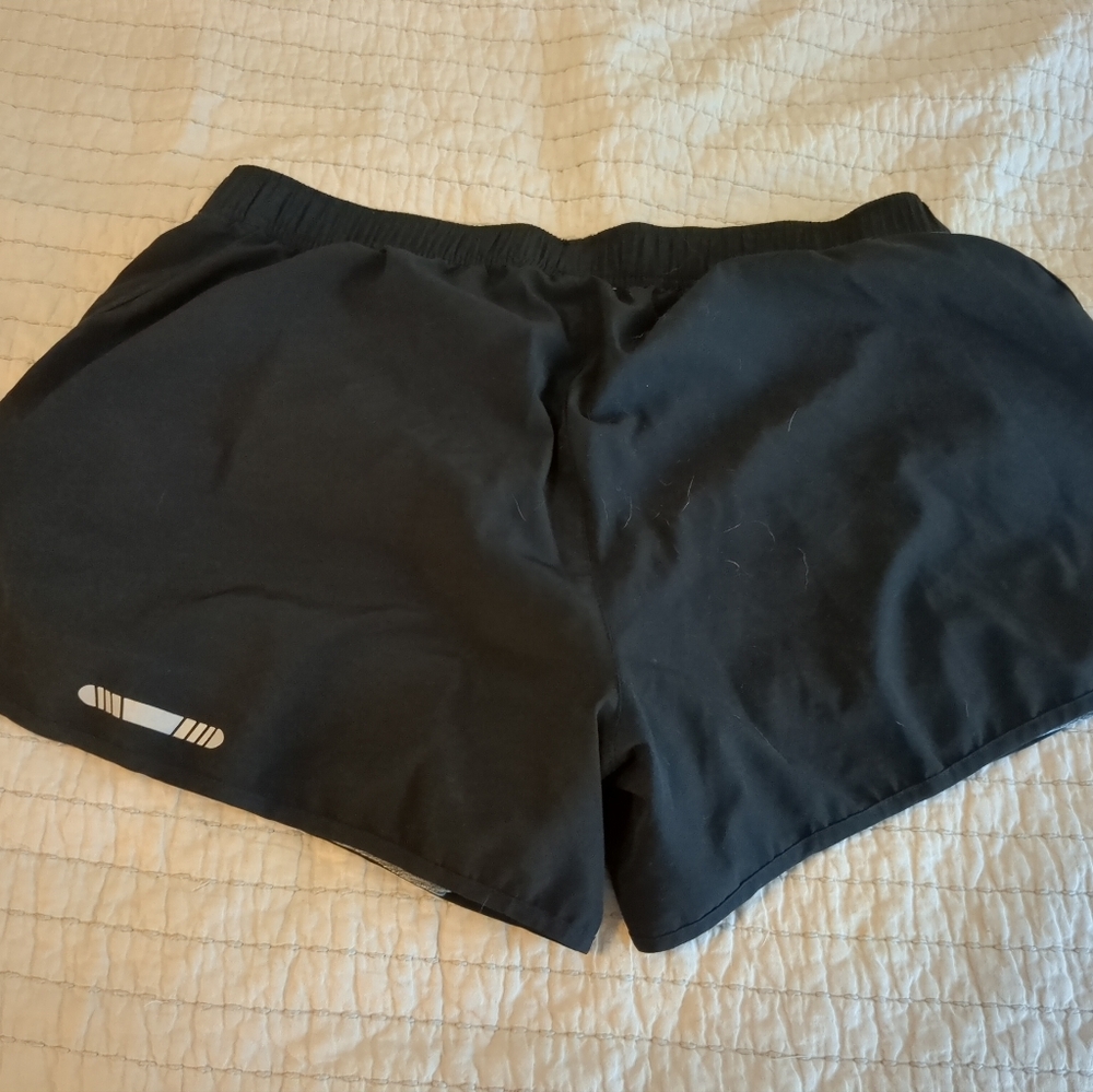 Women's Black Athletic Shorts